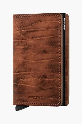 Zdjęcie produktu Secrid portfel kolor bordowy Portfel Secrid Slimwallet Dutch Martin Whiskey SDM-WHISKEY