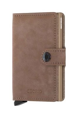 Zdjęcie produktu Secrid portfel skórzany kolor beżowy
