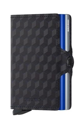 Zdjęcie produktu Secrid Portfel skórzany męski kolor czarny TOp.Titanium.Blue-TITAN.BLU