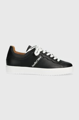Zdjęcie produktu See by Chloé sneakersy skórzane Essie kolor czarny SB39210A