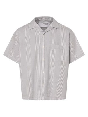 Zdjęcie produktu Selected Koszula męska - SLHBoxy-Kyle Mężczyźni Modern Fit Bawełna niebieski|biały w paski,