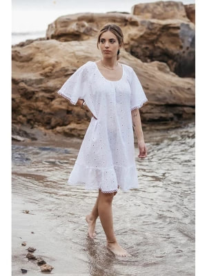 Zdjęcie produktu SIGRIS Moda Sukienka w kolorze białym rozmiar: L