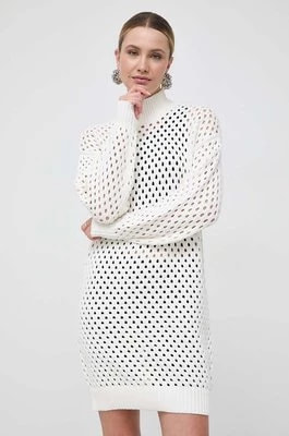 Zdjęcie produktu Silvian Heach sukienka kolor beżowy mini prosta
