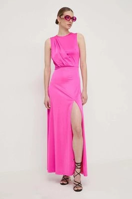 Zdjęcie produktu Silvian Heach sukienka kolor różowy maxi prosta