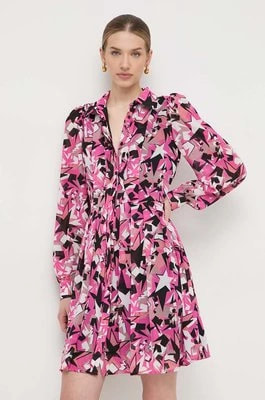 Zdjęcie produktu Silvian Heach sukienka kolor różowy mini rozkloszowana