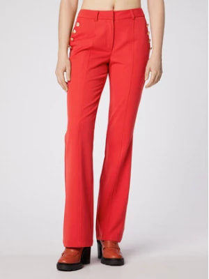 Zdjęcie produktu Simple Spodnie materiałowe SPD505-02 Czerwony Regular Fit