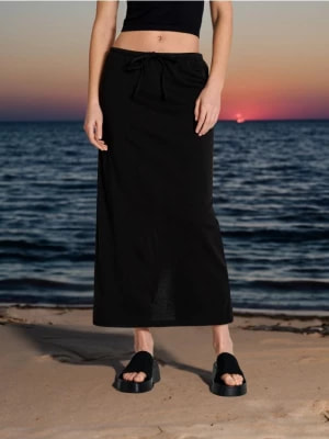 Zdjęcie produktu Sinsay - Spódnica midi - czarny