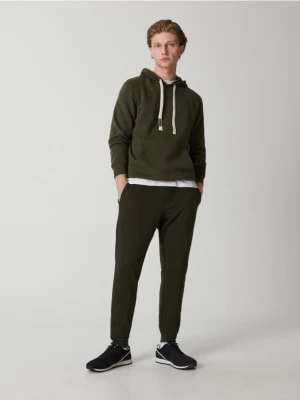 Zdjęcie produktu Sinsay - Spodnie dresowe jogger - khaki