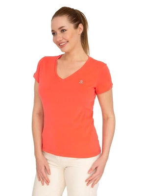 Zdjęcie produktu SIR RAYMOND TAILOR Koszulka "Supreme-V" w kolorze pomarańczowym rozmiar: M