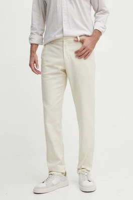 Zdjęcie produktu Sisley jeansy męskie kolor beżowy proste