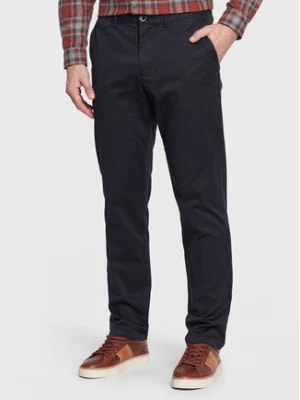 Zdjęcie produktu Sisley Spodnie materiałowe 4XRUSF01M Granatowy Regular Fit