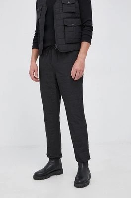 Zdjęcie produktu Sisley Spodnie męskie kolor czarny joggery