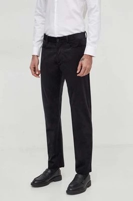 Zdjęcie produktu Sisley spodnie męskie kolor czarny proste
