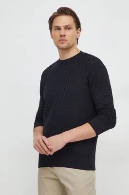 Zdjęcie produktu Sisley sweter bawełniany kolor czarny lekki