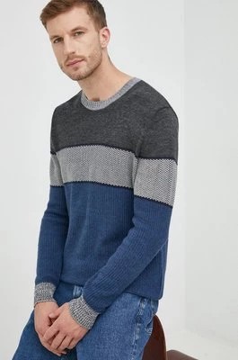 Zdjęcie produktu Sisley sweter z domieszką wełny męski lekki