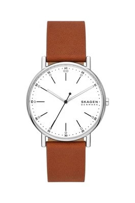 Zdjęcie produktu Skagen zegarek męski kolor brązowy