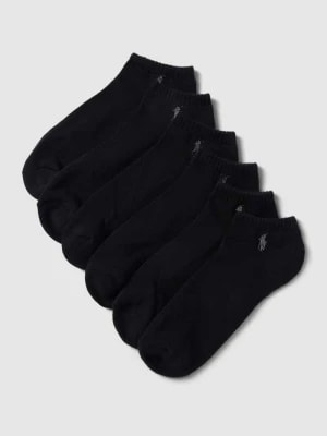 Zdjęcie produktu Skarpetki stopki z wyhaftowanym logo w zestawie 6 szt. Polo Ralph Lauren Underwear