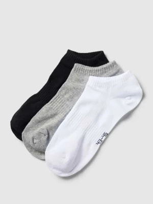 Zdjęcie produktu Skarpety w jednolitym kolorze w zestawie 3 szt. model ‘Ankle Socks’ Snocks
