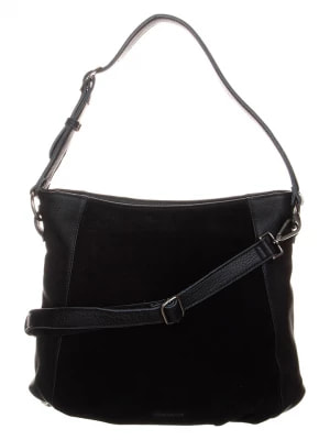 Zdjęcie produktu FREDs BRUDER Skórzana torebka "Quirly" w kolorze czarnym - 34 x 31 x 8 cm rozmiar: onesize