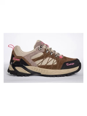 Zdjęcie produktu Kastinger Skórzane buty trekkingowe "Sampo" w kolorze brązowo-beżowym rozmiar: 38
