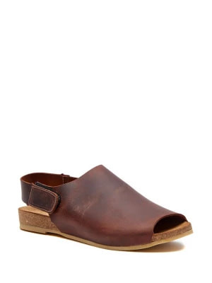 Zdjęcie produktu Comfortfusse Skórzane sandały w kolorze brązowym rozmiar: 37