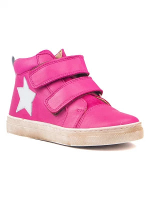 Zdjęcie produktu Rap Skórzane sneakersy w kolorze różowym rozmiar: 26