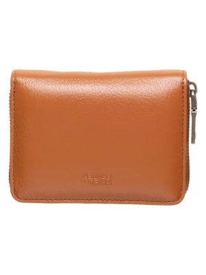 Zdjęcie produktu FREDs BRUDER Skórzany portfel "Darling Midi" w kolorze jasnobrązowym - 13 x 10 x 2,5 cm rozmiar: onesize