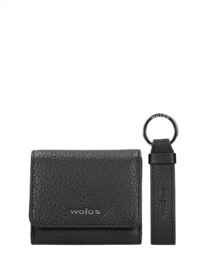 Zdjęcie produktu Wojas Skórzany portfel w kolorze czarnym - (S)9,5 x (W)9 x (G)2,5 cm rozmiar: onesize