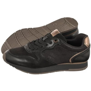 Zdjęcie produktu Sneakersy Czarne 1-23602-41 096 Black/Copper (TM461-a) Tamaris