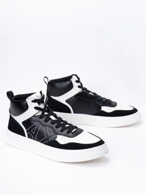 Zdjęcie produktu Sneakersy męskie czarne ARMANI EXCHANGE XUZ040 XV601 K001
