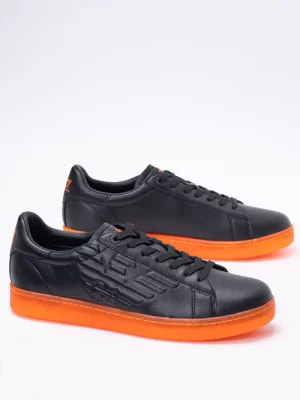 Zdjęcie produktu Sneakersy męskie czarne EA7 Emporio Armani X8X001 XK254 M538