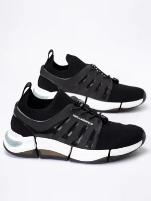 Zdjęcie produktu Sneakersy męskie czarne Karl Lagerfeld QUADRO Lacecage Lo Sock