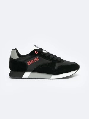 Zdjęcie produktu Sneakersy męskie czarne z logo BIG STAR NN174500 906