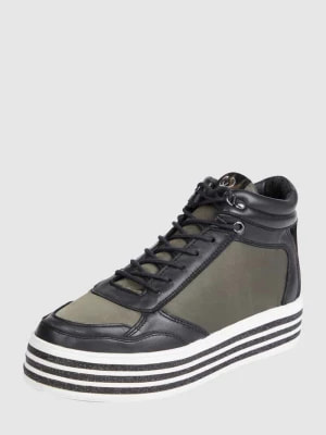 Zdjęcie produktu Sneakersy na platformie ze skóry z wzorem w panterkę Gerry Weber Shoes
