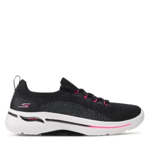 Zdjęcie produktu Sneakersy Skechers Go Walk Arch Fit 124863/BKHP Black/Hot Pink