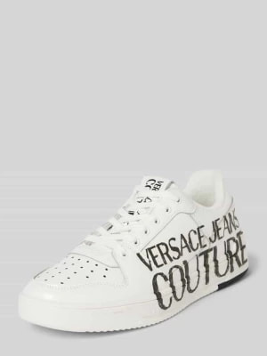 Zdjęcie produktu Sneakersy z nadrukiem z logo model ‘FONDO STARLIGHT’ Versace Jeans Couture