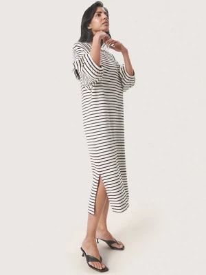 Zdjęcie produktu Soaked in Luxury Sukienka "Inge" w kolorze ciemnobrązowo-białym rozmiar: XS