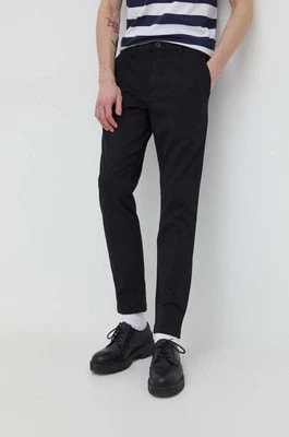 Zdjęcie produktu Solid spodnie męskie kolor czarny proste