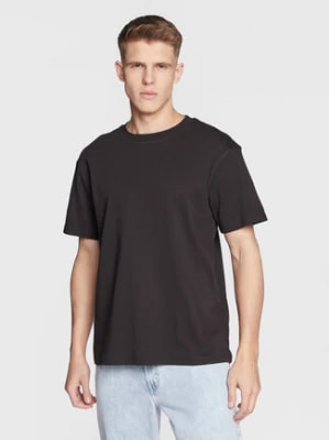 Zdjęcie produktu Solid T-Shirt Danton 21107307 Czarny Boxy Fit