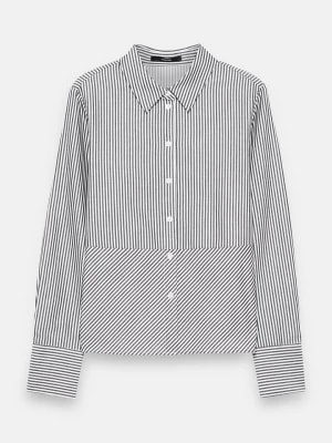Zdjęcie produktu Someday Koszula "Ztella" w kolorze antracytowo-białym rozmiar: 40