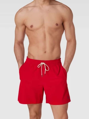 Zdjęcie produktu Spodenki kąpielowe z wyhaftowanym logo model ‘TRAVELER’ Polo Ralph Lauren Underwear