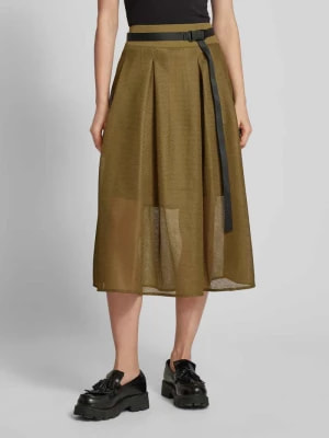 Zdjęcie produktu Spódnica midi z ozdobnymi szwami model ‘SARAH’ Copenhagen Muse
