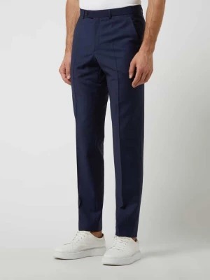 Zdjęcie produktu Spodnie do garnituru o kroju modern fit z żywej wełny model ‘Per’ Digel