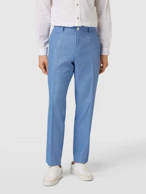 Zdjęcie produktu Spodnie do garnituru o kroju slim fit w kant model ‘Lennon’ Boss