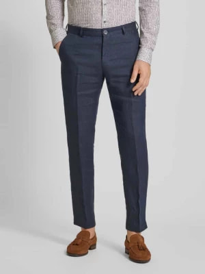 Zdjęcie produktu Spodnie do garnituru o kroju slim fit z fakturowanym wzorem model ‘Hank’ JOOP! Collection