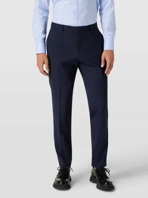 Zdjęcie produktu Spodnie do garnituru o kroju slim fit z mieszanki żywej wełny model ‘Genius’ Boss