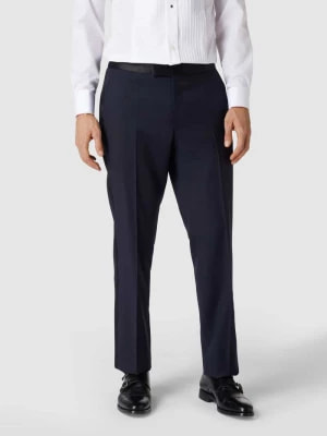 Zdjęcie produktu Spodnie do garnituru o kroju slim fit z paskami w kontrastowym kolorze Boss