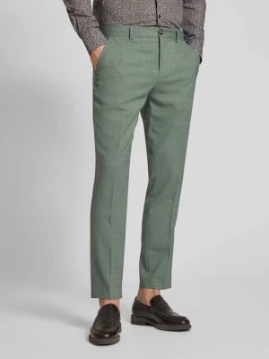 Zdjęcie produktu Spodnie do garnituru o kroju slim fit zapinane na guzik i zamek błyskawiczny model ‘OASIS’ Selected Homme