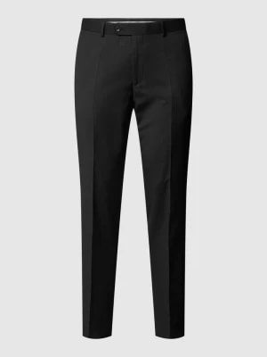 Zdjęcie produktu Spodnie do garnituru o kroju straight fit z żywej wełny model ‘STEVE’ carl gross