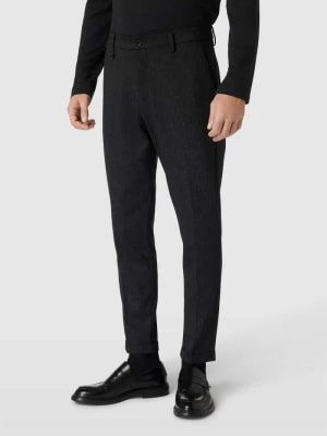 Zdjęcie produktu Spodnie do garnituru o kroju super skinny fit z efektem melanżu model ‘ASHE’ Antony Morato